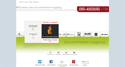 Desktop Screenshot of jobs-augsburg.com